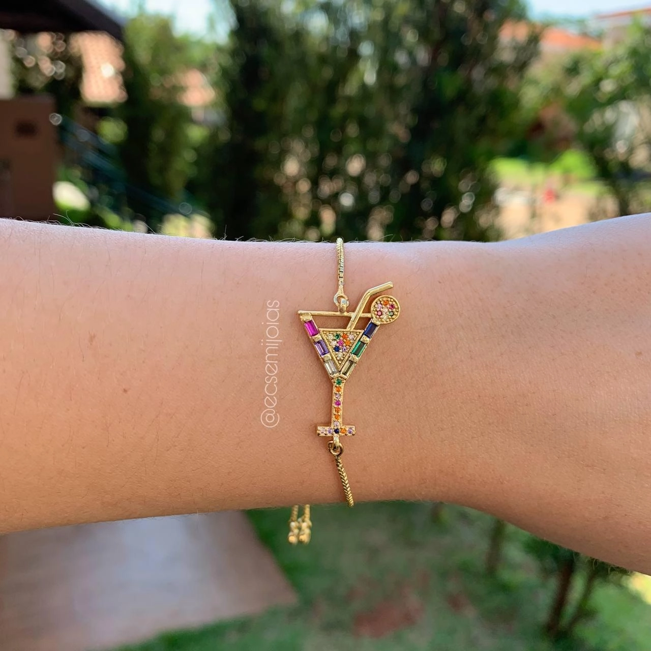 Pulseira shambala cocktail