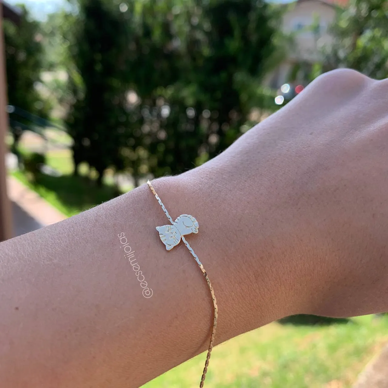 Pulseira gato