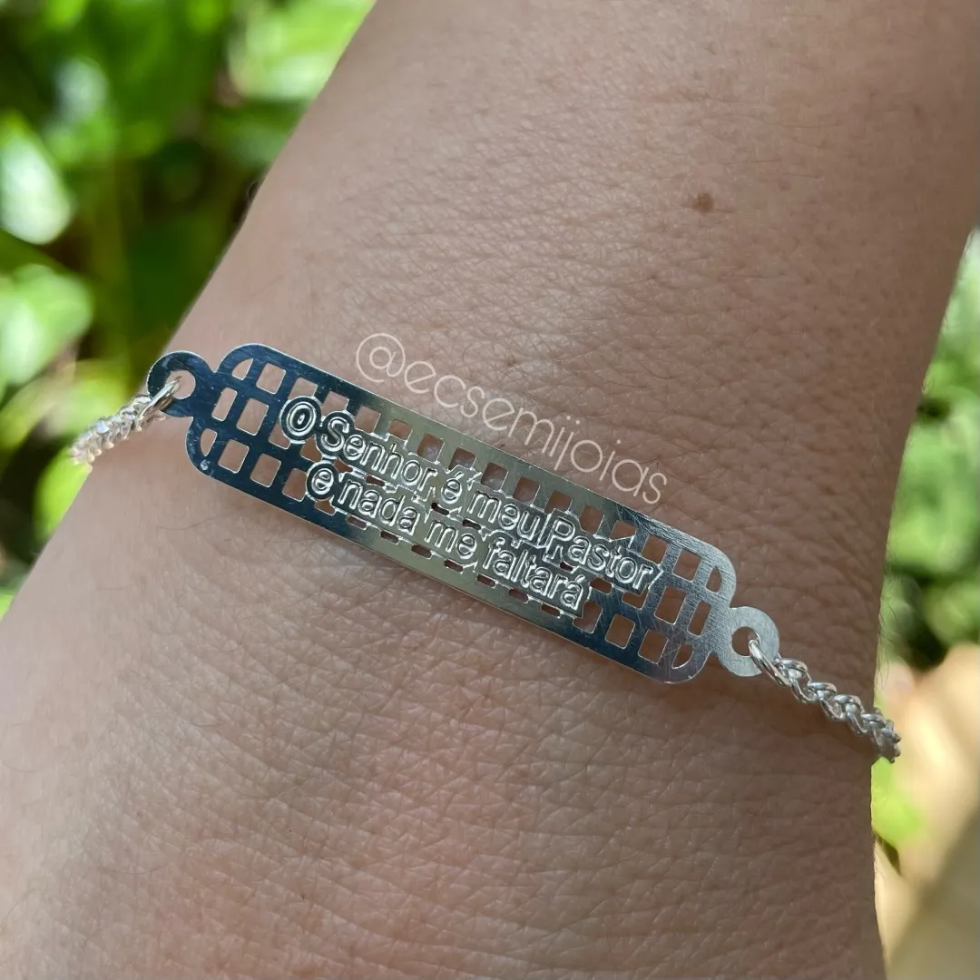 Pulseira de placa 